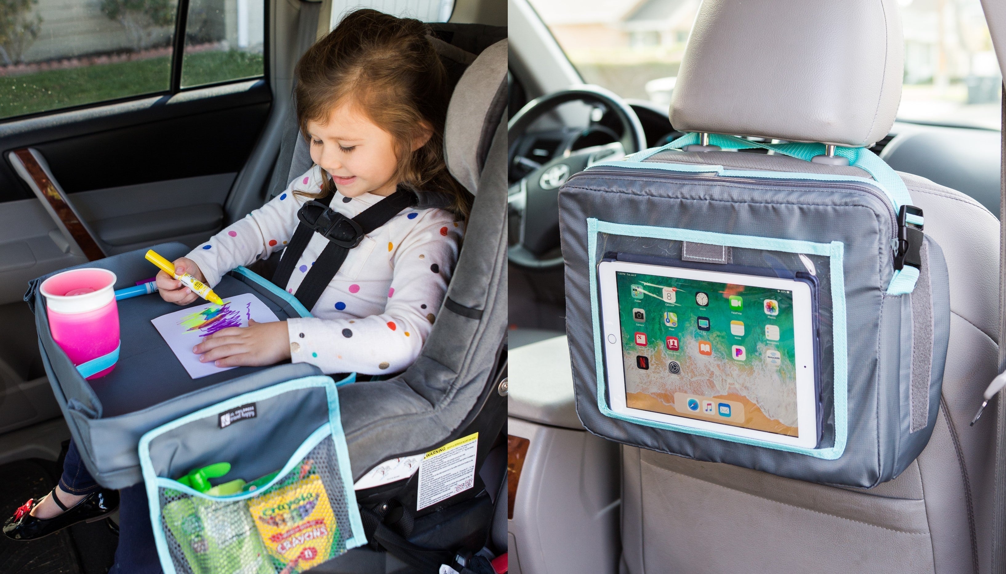 Table d'activités pour enfants, siège de voiture, plateau de voyage avec planche Table d'activités pour enfants, siège de voiture, plateau de voyage avec planche