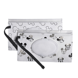 Disney Baby Reusable Wipes Case, 2 Pack (Mickey & Minnie Mouse)