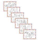 Disney Baby ColorMe Disposable Placemats, 24 Pack (Princess)