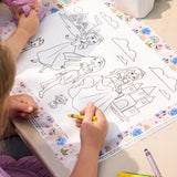 Disney Baby ColorMe Disposable Placemats, 24 Pack (Princess)