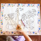 Disney Baby ColorMe Disposable Placemats, 24 Pack (Princess)