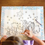 Disney Baby ColorMe Disposable Placemats, 24 Pack (Winnie the Pooh)