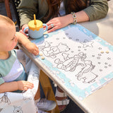 Disney Baby ColorMe Disposable Placemats, 24 Pack (Winnie the Pooh)