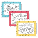 ColorMe Disposable Placemats, 24 Pack