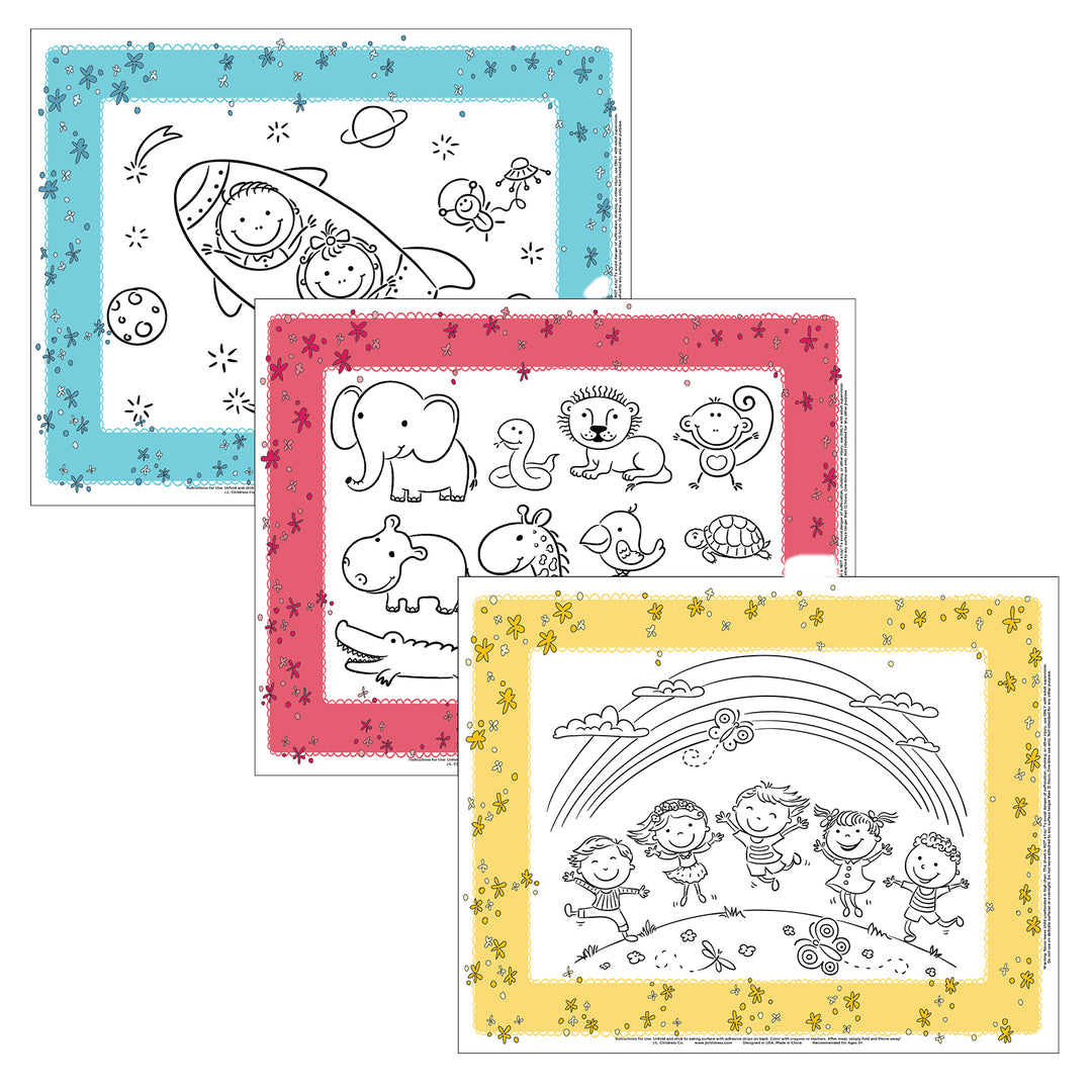 Stabiele vinyl placemat met leereffect voor kinderen - dier ABC aquarel - placemat - BPA-vrij - afwasbaar scheurvast kleurecht - cadeau voor de eerste schooldag Stabiele vinyl placemat met leereffect voor kinderen - dier ABC aquarel - placemat - BPA-vrij - afwasbaar scheurvast kleurecht - cadeau voor de eerste schooldag