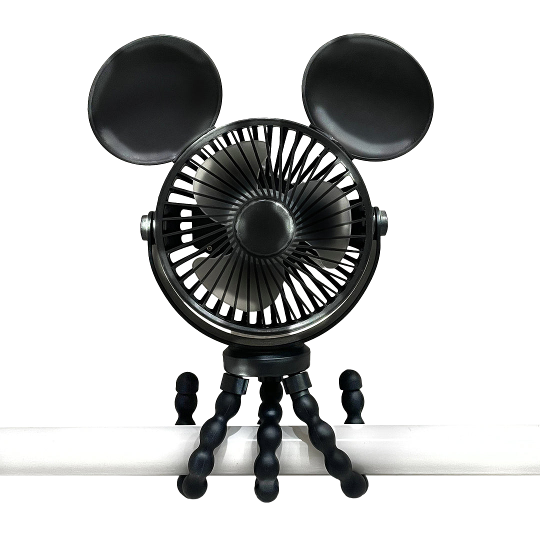 Disney Baby by J.l. Childress Portable Stroller Fan, Mickey Mouse