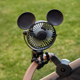 Disney Baby Portable, Multi-Use Stroller Fan (Mickey Mouse)