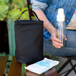 TwoCOOL Double Bottle Cooler, black