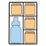 picture layout of Pack ‘N Protect Cooler Bag for Glass Bottles and Containers