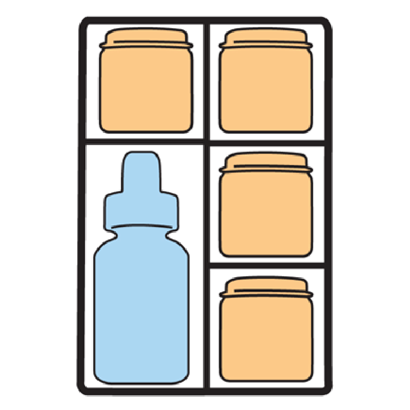 picture layout of Pack ‘N Protect Cooler Bag for Glass Bottles and Containers