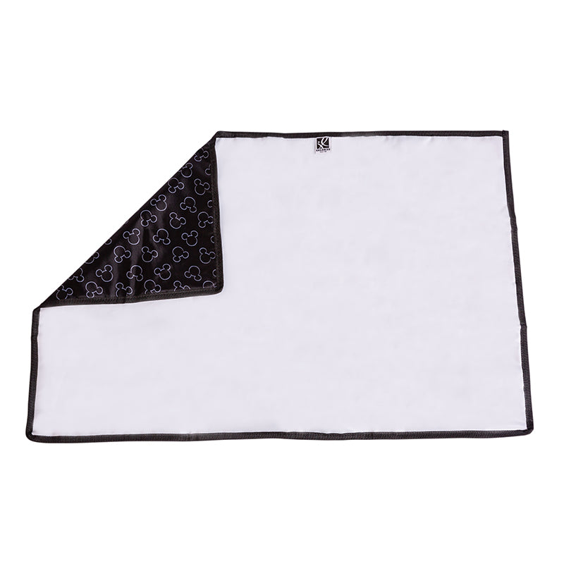 Disney Baby Full Body Changing Pad, Mickey Black unfolded