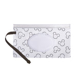 Disney Baby Reusable Wipes Case, 2 Pack (Mickey & Minnie Mouse)