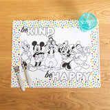 Disney Baby ColorMe Disposable Placemats, 24 Pack (Mickey & Friends)