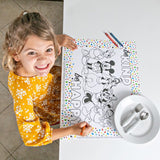 Disney Baby ColorMe Disposable Placemats, 24 Pack (Mickey & Friends)