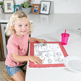 ColorMe Disposable Placemats, 24 Pack