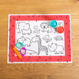 ColorMe Disposable Placemats, 24 Pack