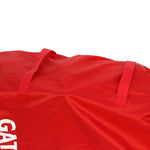 Close up picture of side carry handles on the Gate Check Travel Bag for Single and Double Strollers