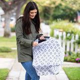 4-IN-1 Multi-Use Covers are decked out for the holidays in three joyful prints: Penguin Dance, Winter Forest and Reindeer Sweater.