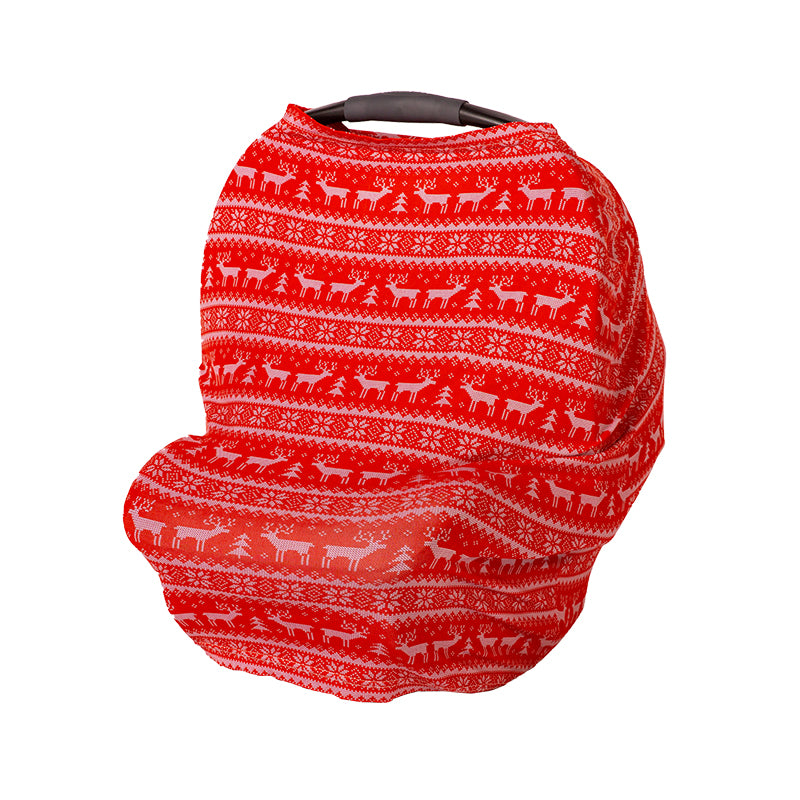 4-IN-1 Multi-Use Covers are decked out for the holidays in three joyful prints: Penguin Dance, Winter Forest and Reindeer Sweater.