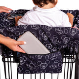 Disney Baby Shopping Cart and High Chair Cover (Mickey Mouse)
