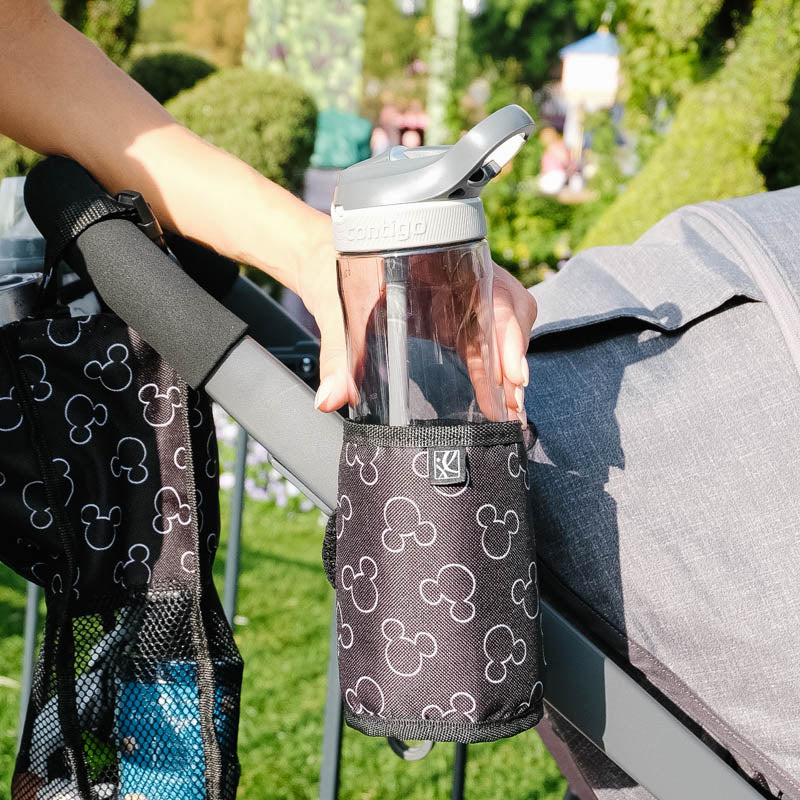 bob stroller water bottle holder Disney Baby by J.L. Childress Cup 'n Stuff Universal Insulated Stroller Cup Holder