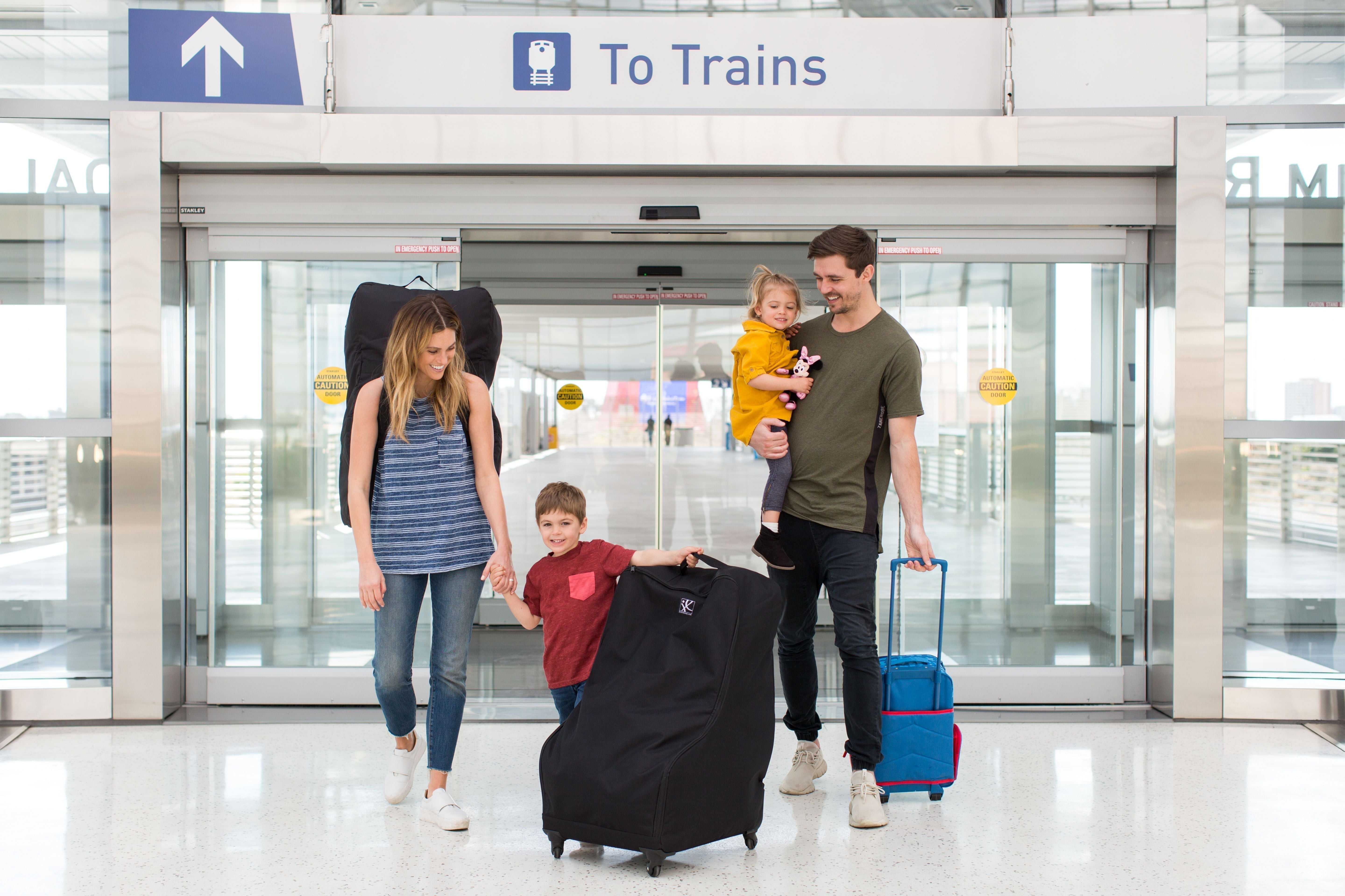 Navigating the Airport & Airplane with a Car Seat & Stroller