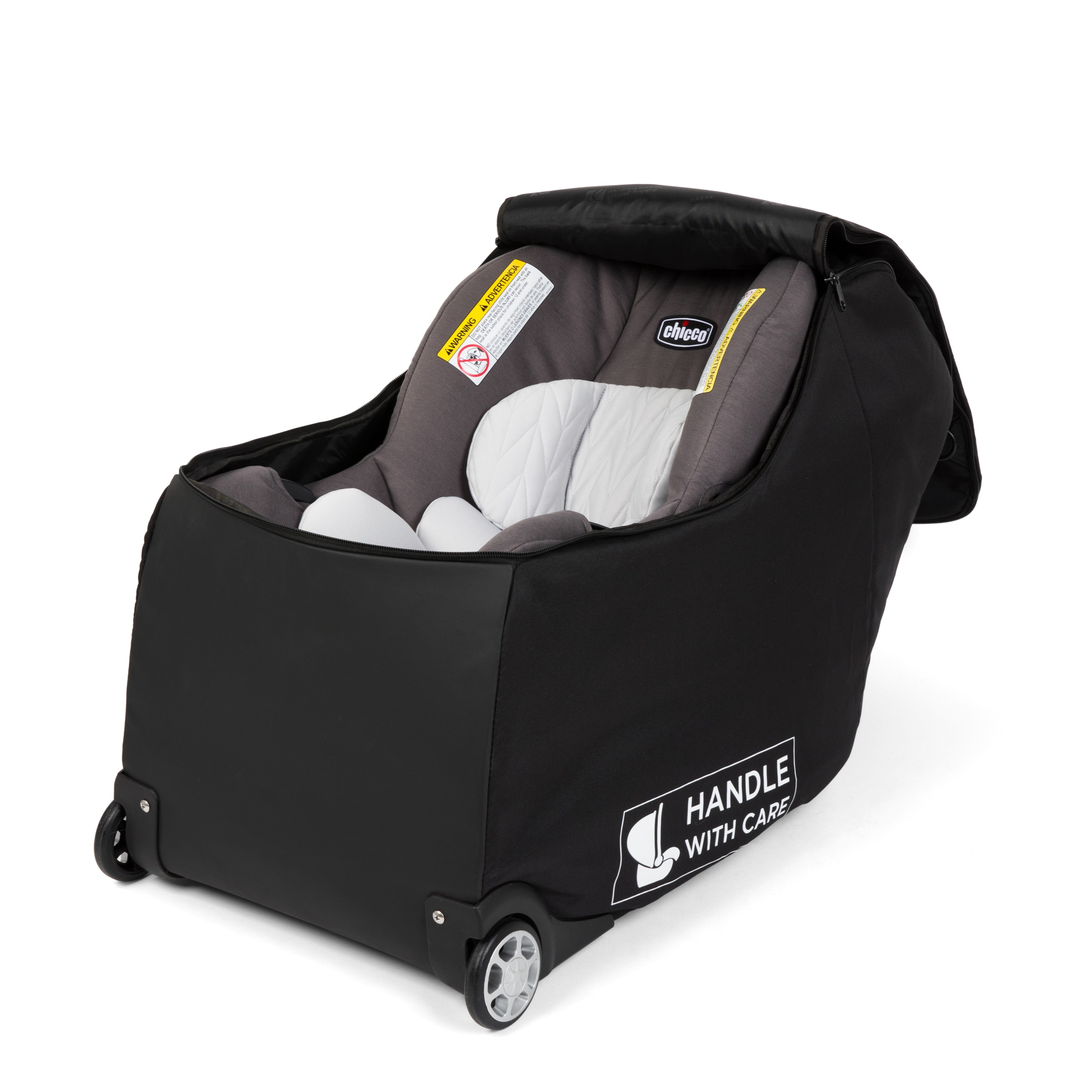 evenflo car seat travel cart Premier Padded Infant Car Seat Travel Bag with Wheels