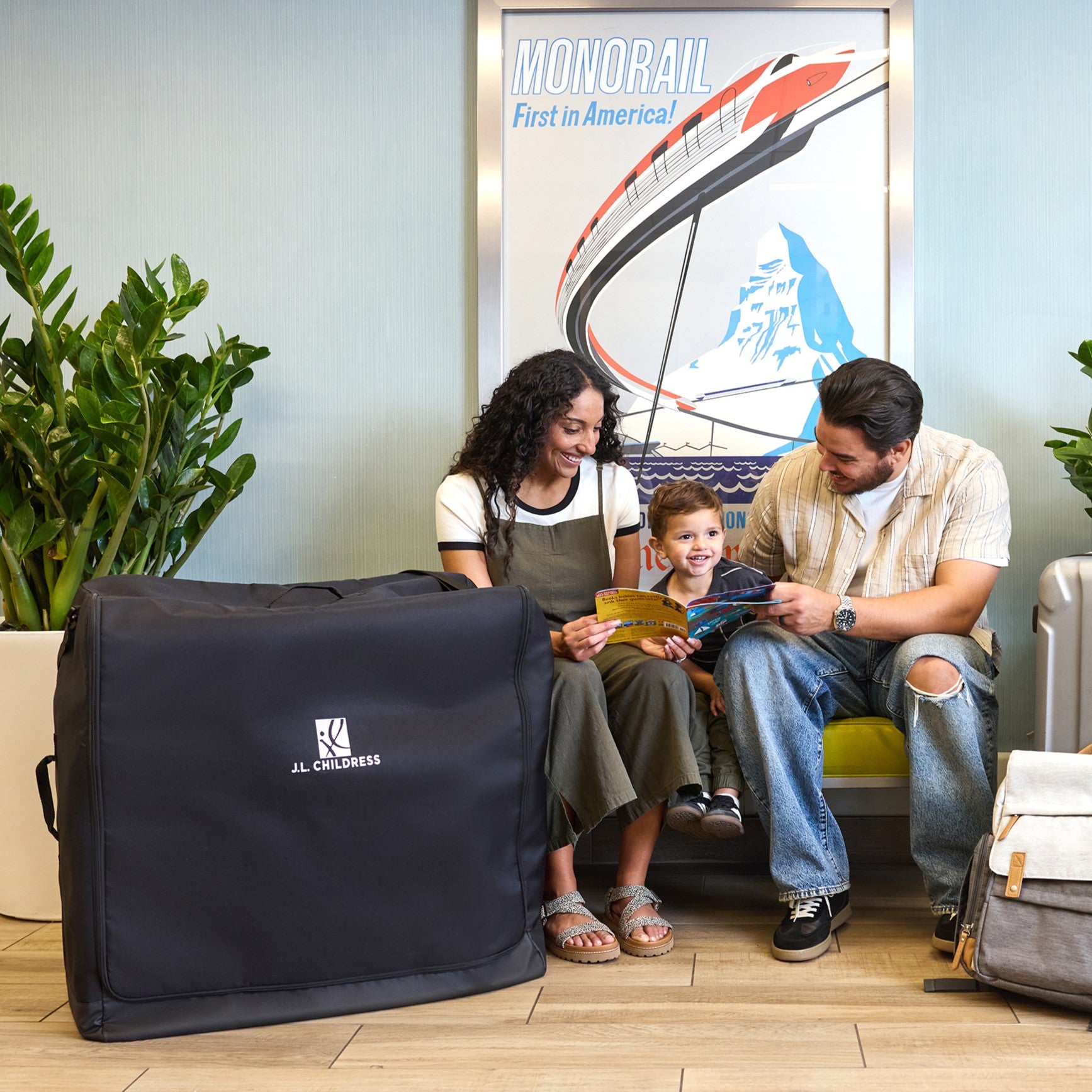 universal cabin travel stroller / ultra-compact sized bag J.L. Childress Universal Stroller Travel Bag