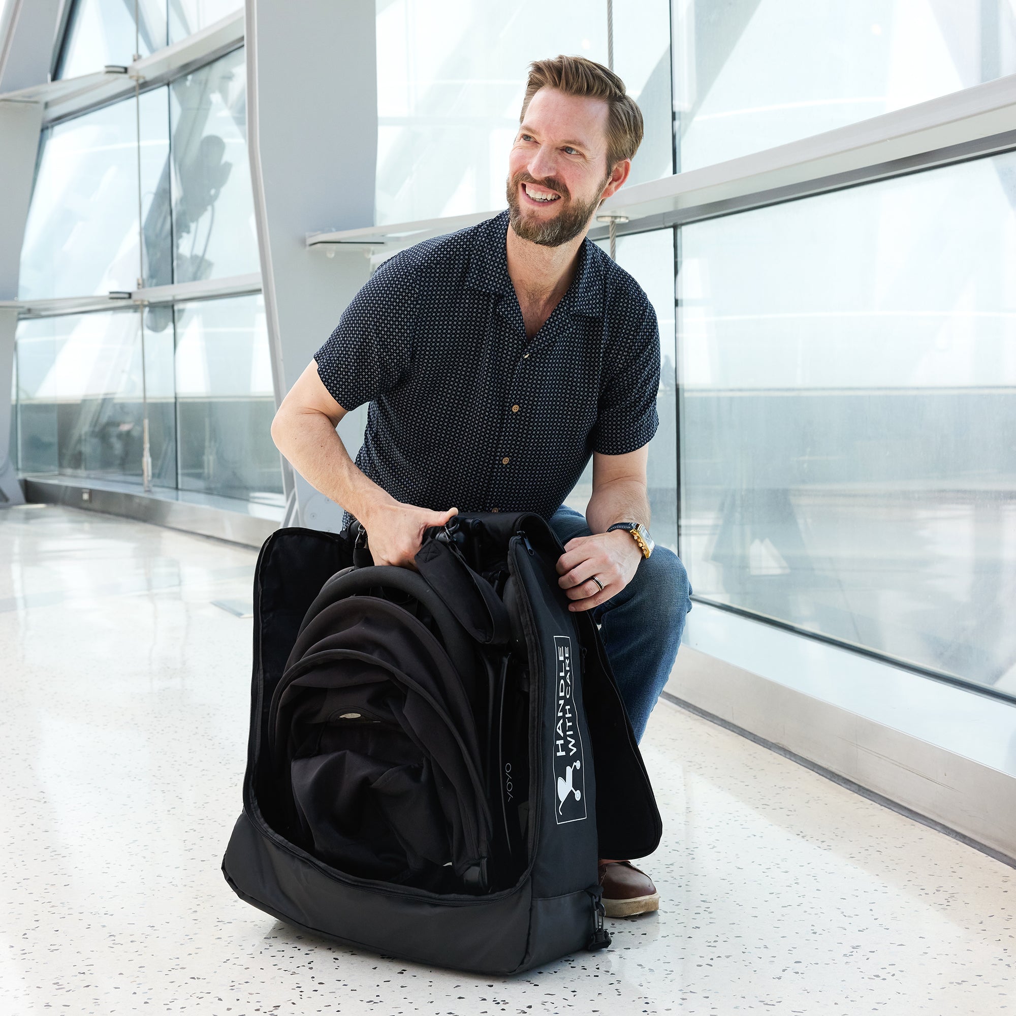 padded travel bag for stroller J.L. Childress