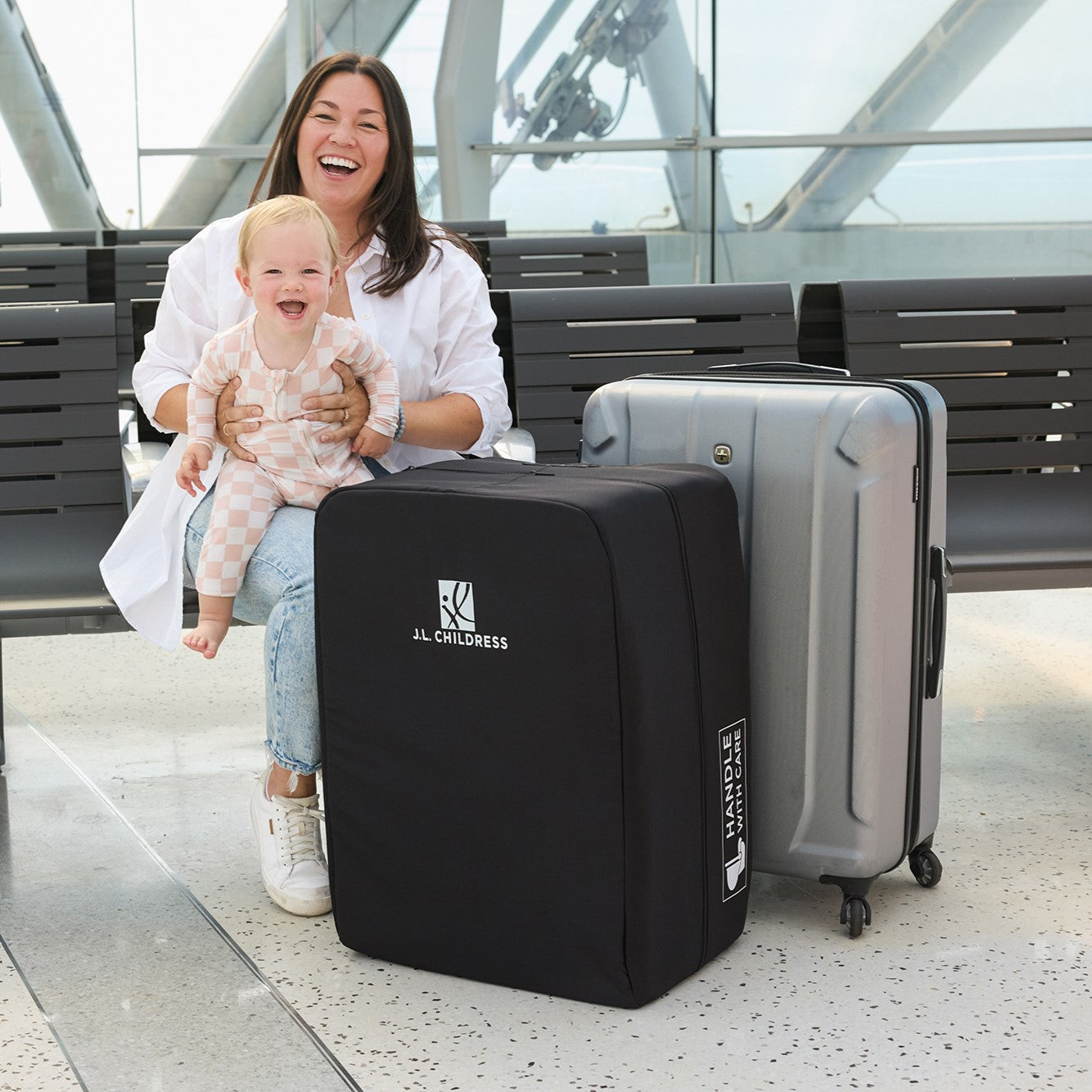 j.l. childress stroller travel bag J.L. Childress Elite Travel Bag for Infant Car Seat & Stroller Combo
