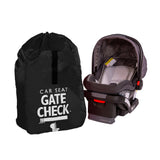 Gate Check Travel Bag for Car Seats (Black)