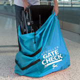 Gate Check Travel Bag for Single & Double Strollers - Limited Edition Neon