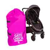 Gate Check Travel Bag for Single & Double Strollers - Limited Edition Neon