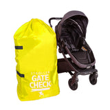 Gate Check Travel Bag for Single & Double Strollers - Limited Edition Neon