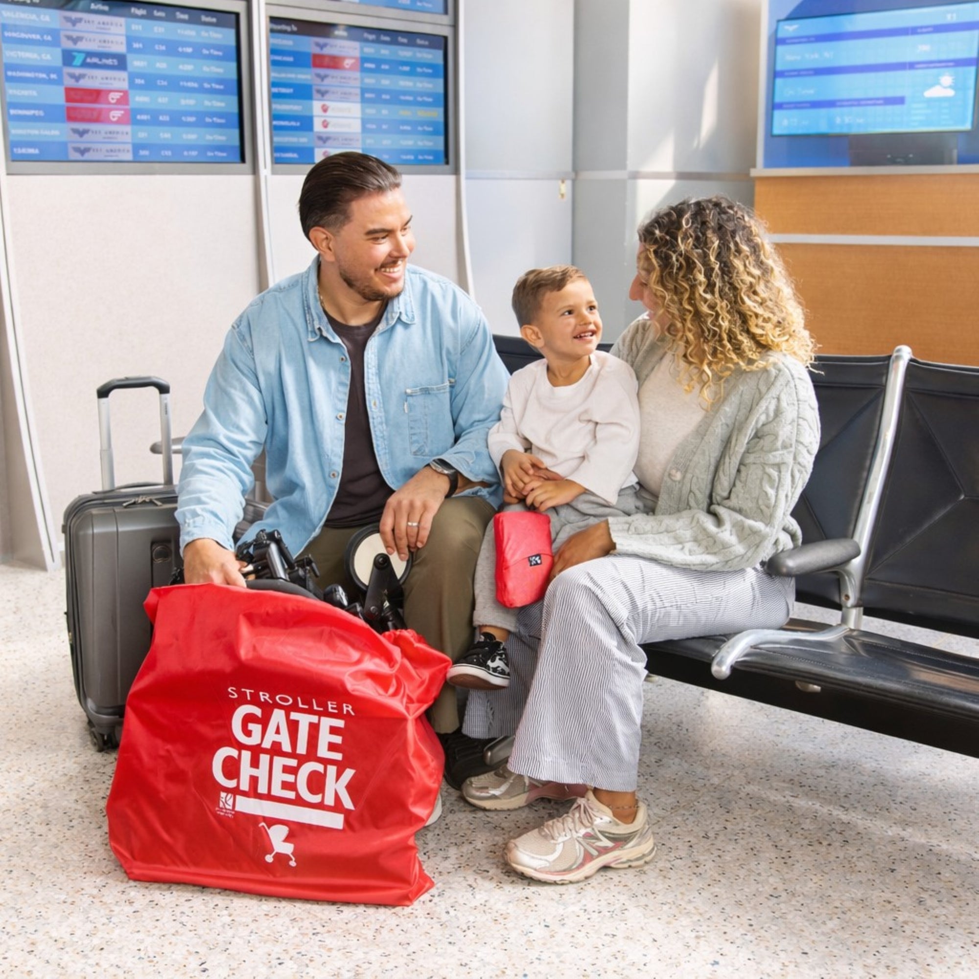 Stroller Gate Check Gate Check Travel Bag for Compact-Fold Strollers – J.L. Childress