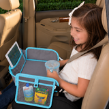 3-IN-1 Toddler Travel Tray & Tablet Holder (Grey Teal)