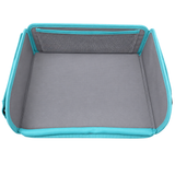 3-IN-1 Toddler Travel Tray & Tablet Holder (Grey Teal)