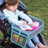 3-IN-1 Toddler Travel Tray & Tablet Holder (Grey Teal)
