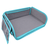3-IN-1 Toddler Travel Tray & Tablet Holder (Grey Teal)