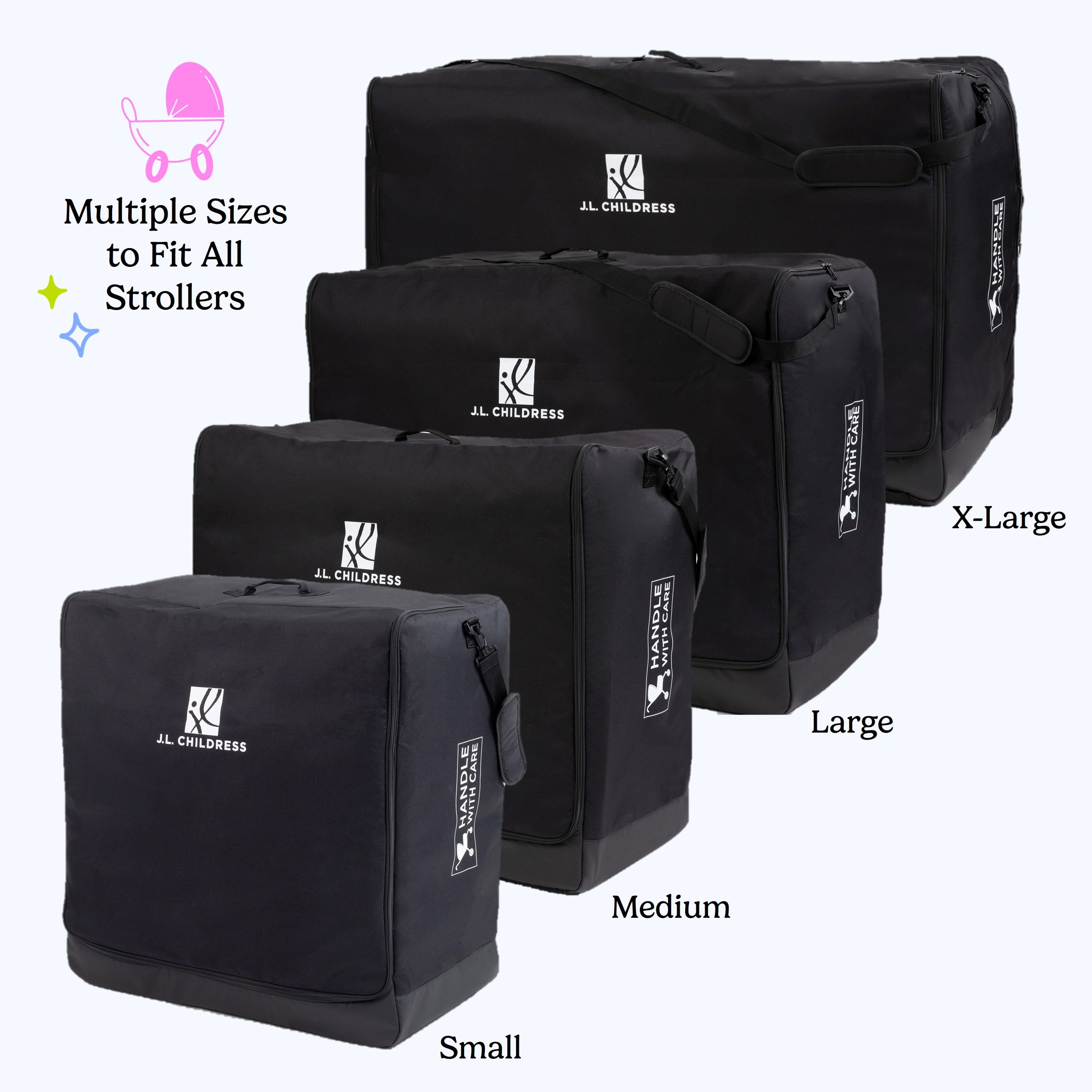Universal Stroller Travel Bag, X-Large – J.L. Childress