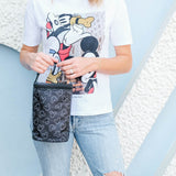 Woman holding Disney Baby TwoCOOL Double Bottle Cooler, Mickey Black