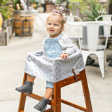 Healthy Habits Disposable Restaurant High Chair Cover, 12 Pack