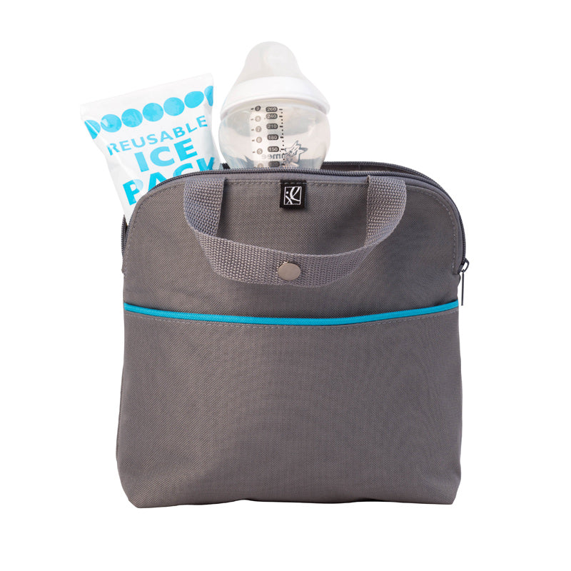 MaxiCOOL Four Bottle Cooler grey teal