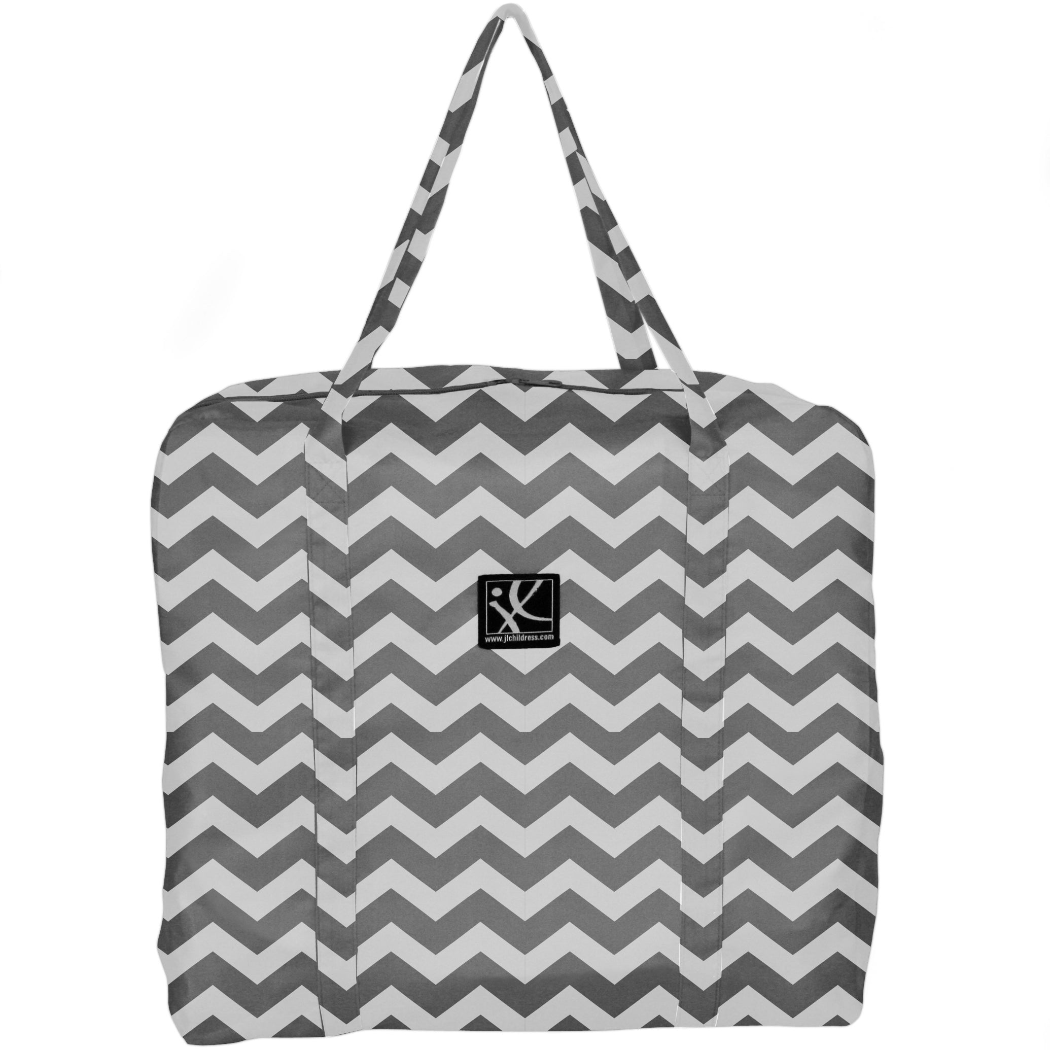 J.l. Childress Booster Go-Go Travel Bag for Backless Seats Chevron
