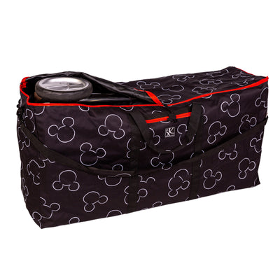 Disney Baby Single & Double Stroller Travel Bag, Mickey Black