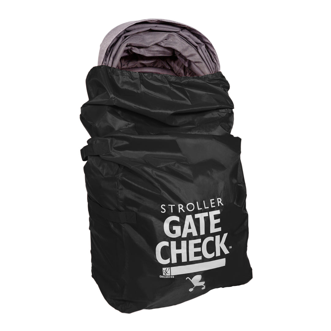 Gate Check Travel Bag for Standard Double Strollers jlchildress