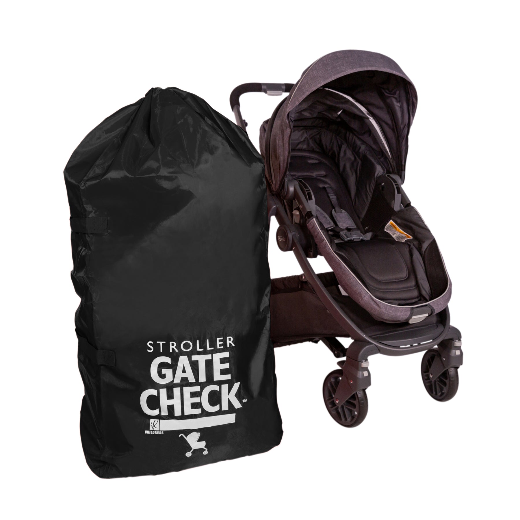 Gate Check Travel Bag for Standard  Double Strollers – jlchildress
