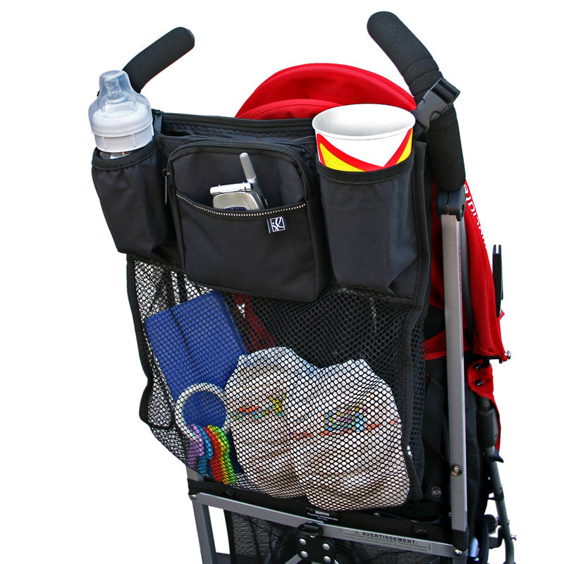 stroller organizer for double stroller J.L. Childress Cups 'N Cargo Stroller Organizer