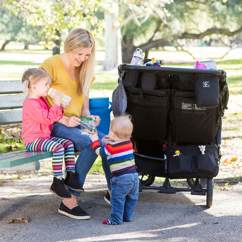 jl childress double stroller organizer J.L. Childress Double Cool Double Stroller Console