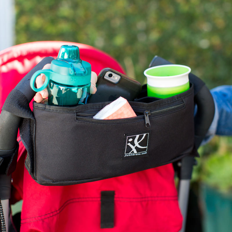 jl childress double stroller organizer J.L. Childress Cargo N Drinks Stroller Parent Tray